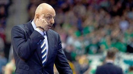 Alba-Coach Sasa Obradovic holte sich bei der Niederlage gegen Ludwigsburg mal wieder ein technisches Foul ab.