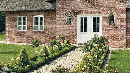 Ein gepflegter Vorgarten ist die Visitenkarten eines Hauses.
