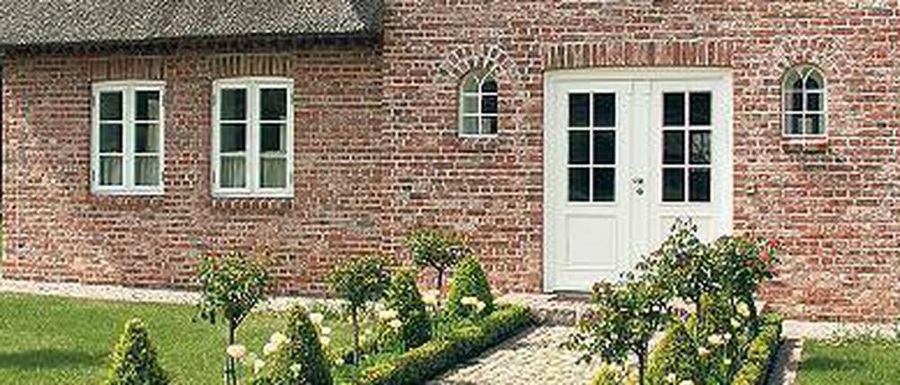 Ein gepflegter Vorgarten ist die Visitenkarten eines Hauses.