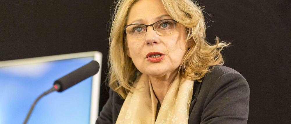 Cornelia Yzer (CDU), Wirtschaftssenatorin von Berlin, macht sich für ein Venture-Capital-Gesetz stark..