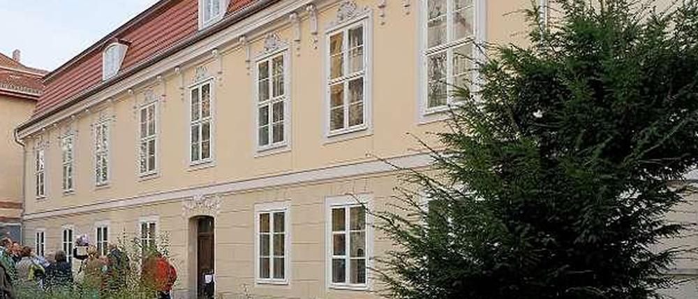Im Dornröschenschlaf. Das Schoeler-Schlösschen ist das älteste erhaltene Wohnhaus in Wilmersdorf. Dieses Bild entstand bei einer Stadtführung im Herbst.