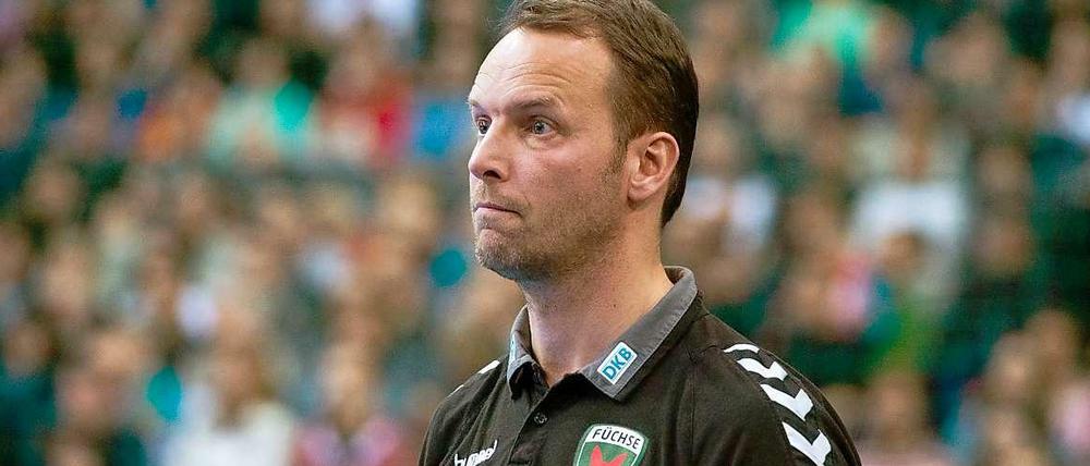 Füchse-Trainer Dagur Sigurdsson würde sich sicherlich gern mit einem Titel aus Berlin verabschieden.