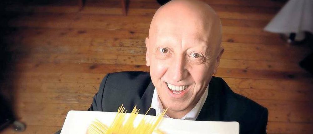 Bruno Pellegrini hat seine Möbel noch immer in der Toskana gelagert.