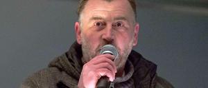 Er ist wieder da: Pegida-Gründer Lutz Bachmann