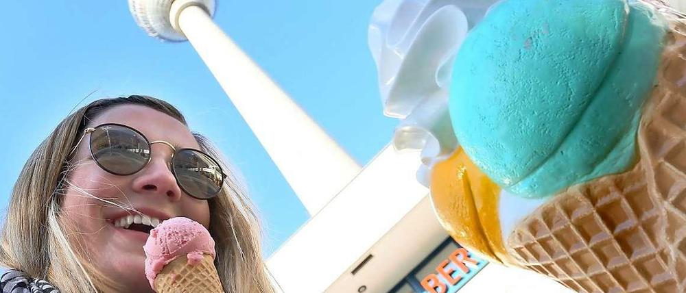 Blauer Himmel, Erdbeereis - Tschüß Winter!