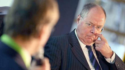Peer Steinbrück nennt seine Kanzlerkandidatur einen Fehler.