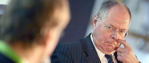 Peer Steinbrück nennt seine Kanzlerkandidatur einen Fehler.