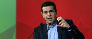 Griechischer Regierungschef Alexis Tsipras.
