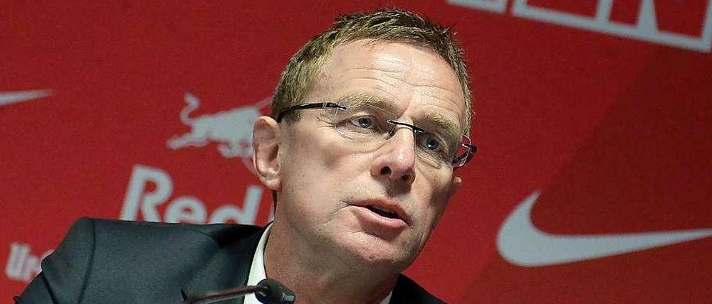 Ziel der Fan-Angriffe: RB-Sportdirektor Ralf Rangnick.