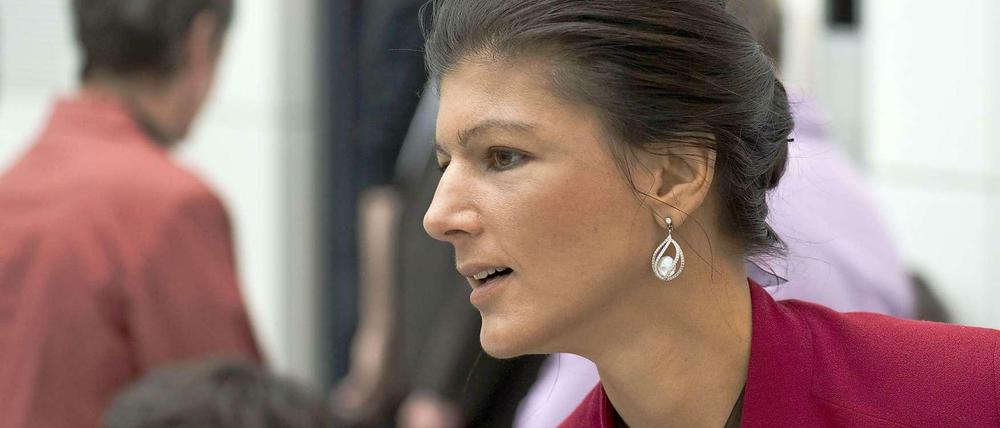 Bleibt machtbewusst: Sahra Wagenknecht
