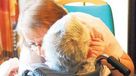 Aufopferung. Ein Drittel der Angehörigen leidet unter Depressionen. 