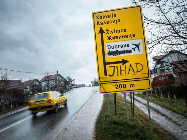 Weg in den Krieg. Hunderte Bosnier schlossen sich dem IS an, um in Syrien oder dem Irak zu kämpfen.