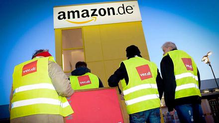 Erneut Streik bei Amazon.