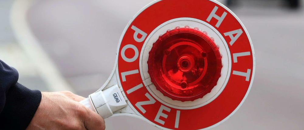"Halt, Polizei!" - Die einwöchige Sonderkontrolle im Straßenverkehr ist vorbei.