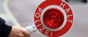 "Halt, Polizei!" - Die einwöchige Sonderkontrolle im Straßenverkehr ist vorbei. 