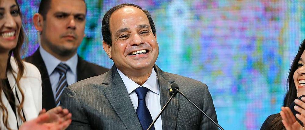 Präsident Abdel Fattah al Sisi hat sein Land anderthalb Jahre nach dem Umsturz durch die Armee wieder auf die internationale politische und ökonomische Bühne zurückgeführt.