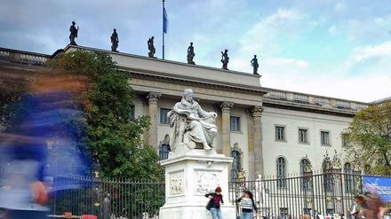 Das Gebäude der Humboldt-Universität.