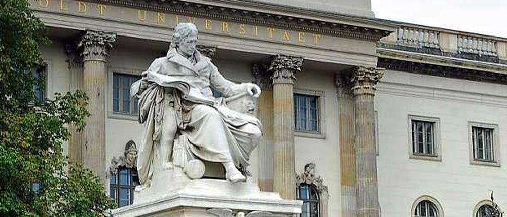 Das Gebäude der Humboldt-Universität.