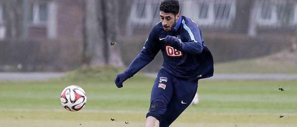 Zentrale Figur. Tolga Cigercis Comeback lässt Hertha hoffen. 