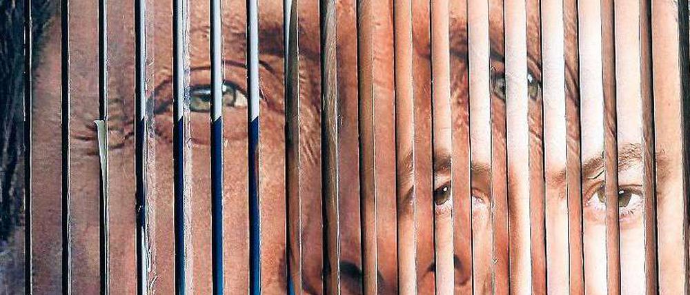 Der Premier und sein Herausforderer: Likud-Politiker Benjamin Netanjahu (r.) und Oppositionschef Isaac Herzog von der Arbeitspartei werben um die Gunst der Wähler.