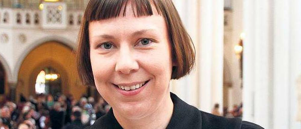 Nutzt ihre Lebenserfahrung. Die Pfarrerin Stefanie Sippel, 37.