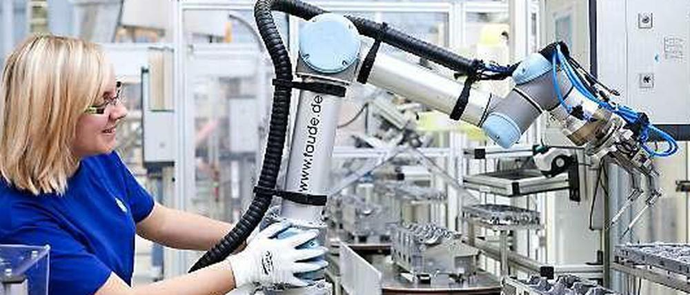 Die Digitalisierung verändert die Industrie - doch ganz ohne Menschen geht es trotzdem nicht.