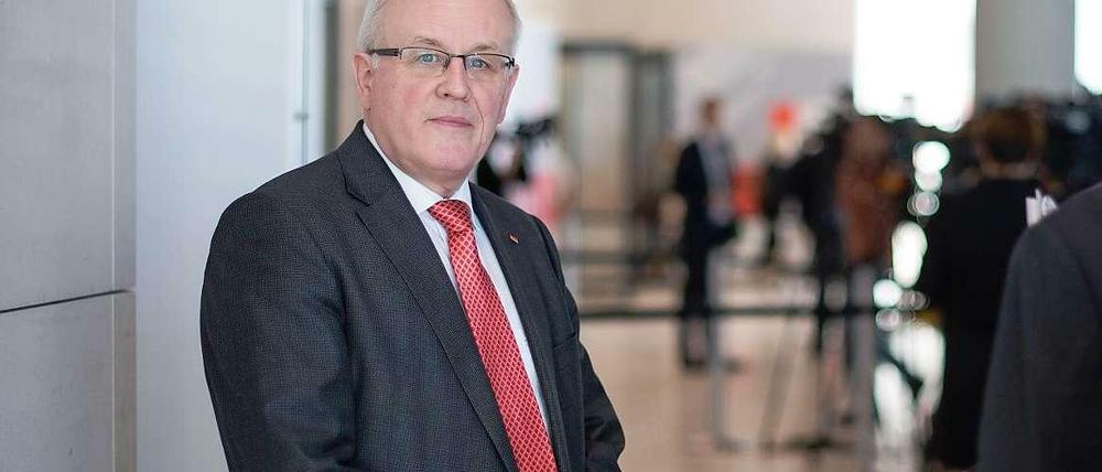Unionsfraktionschef Volker Kauder (CDU) am Dienstag in Berlin.