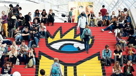 Besucheransturm auf der Leipziger Buchmesse