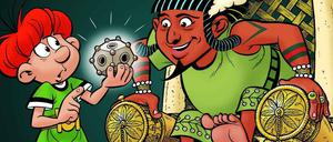 Moderner Klassiker: Das Cover des März-Mosaik-Hefts.