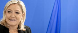 Marine Le Pen vom Front National sieht sich als Siegerin der Wahl.