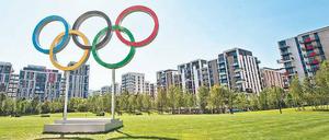 Im Schatten der Ringe. Aus dem olympischen Dorf in London-Stratford ist längst ein begehrtes Wohngebiet geworden.