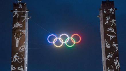 Vor der Entscheidung. Das Olympiastadion ist einer von Berlins Vorteilen im Wettbewerb um die Bewerbung.