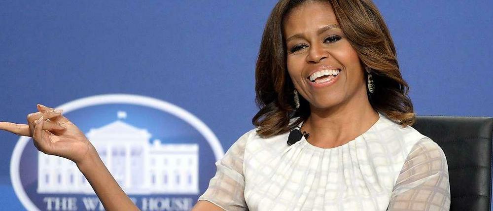 Michelle Obama, die First Lady der USA.