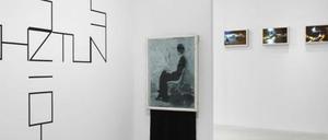 Dirk Bell, Nichztunutzen (2015), Painting (Mistress) (2014), Rivka Rinn, Take Off I / II / III (2014).