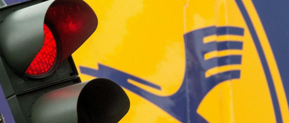 Die Lufthansa streicht wegen eines Pilotenstreiks mehr als 400 Flüge.