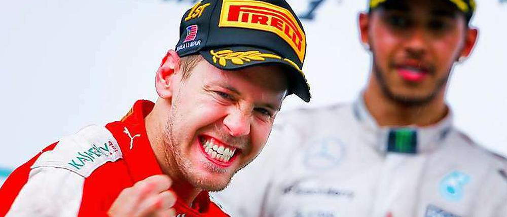 Sebastian Vettel hat den Großen Preis von Malaysia gewonnen.