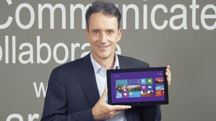 Arbeitet seit September mit dem neuen Windows 10: Oliver Gürtler, bei Microsoft Deutschland für den Geschäftszweig Windows zuständig.
