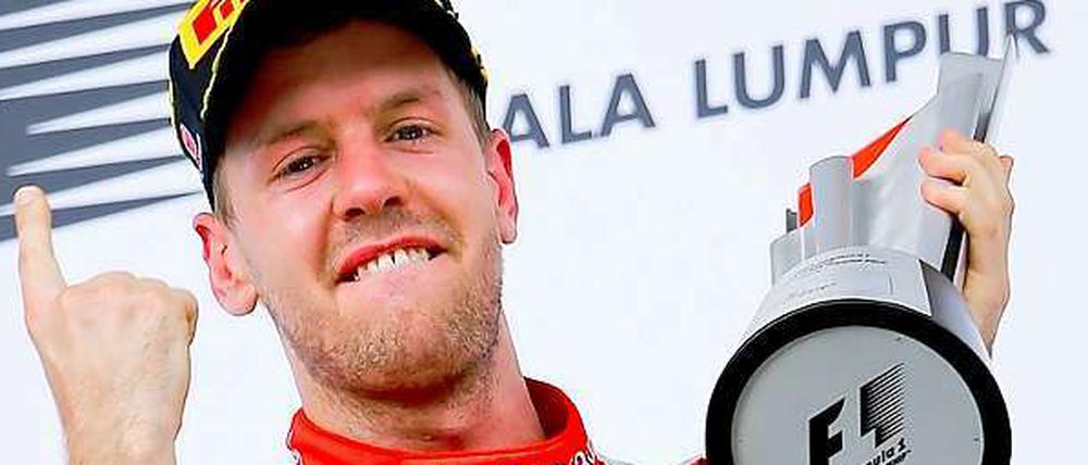 Für Sebastian Vettel ging ein Kindheitstraum in Erfüllung.