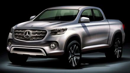 Noch ein Konzept. Die Pritsche von Mercedes soll noch in diesem Jahrzehnt auf den Markt kommen. 