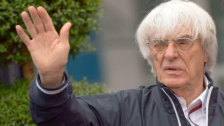 Gestoppt: Bernie Ecclestone kann auch für das Jahr 2016 kein Formel-1-Rennen garantieren.