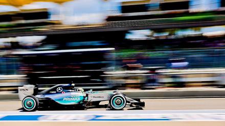 Lewis Hamilton benötigte am Samstag auf dem Sepang Circuit International 1:49,834 Minuten.