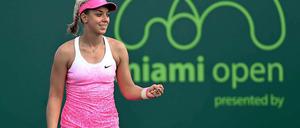 Sieg im deutschen Duell: Sabine Lisicki steht in Miami in Runde drei.
