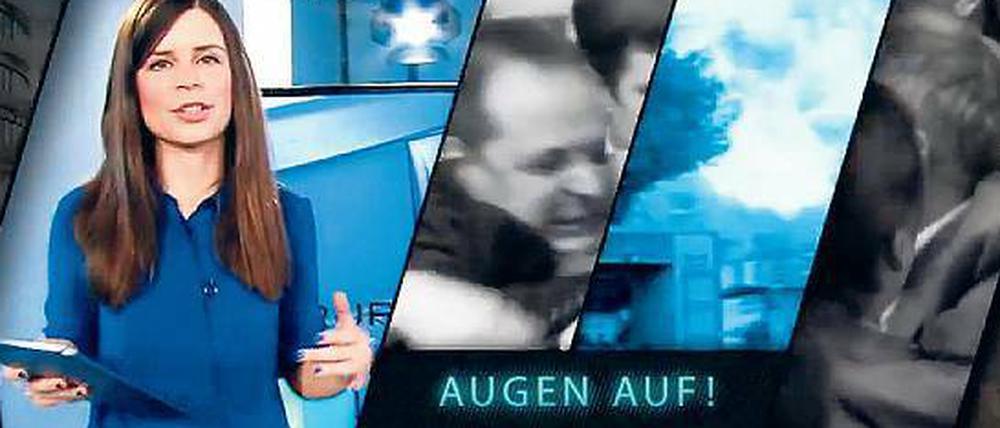 Jasmin Kosubek moderiert für "Russia Today Deutsch" täglich die Sendung "Der fehlende Part".