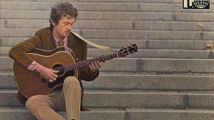 John Renbourn auf dem Cover seiner zweiten Solo-Platte "Another Monday"
