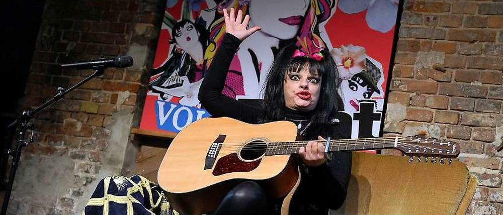 Schon zu Lebzeiten eine echte Berliner Ikone: Die Punk-Queen Nina Hagen.