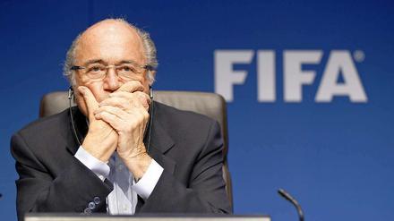Fußballgott. Der Fifa-Präsident Joseph Blatter führt den Weltverband seit fast zwei Jahrzehnten.