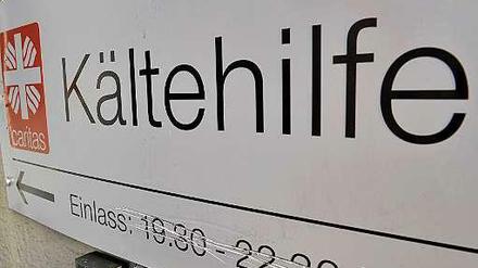 Die Kältehilfe war diesen Winter bis zu 200 Prozent ausgelastet