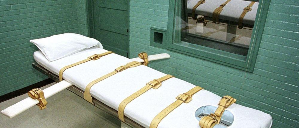 Todeszelle in einem Gefängnis im US-Bundesstaat Texas
