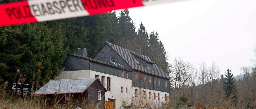 In dieser Pension in Reichenau (Sachsen) wurde der Geschäftsmann aus Hannover getötet und zerstückelt. 