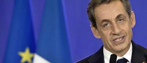 Wahlsieger Nicolas Sarkozy.